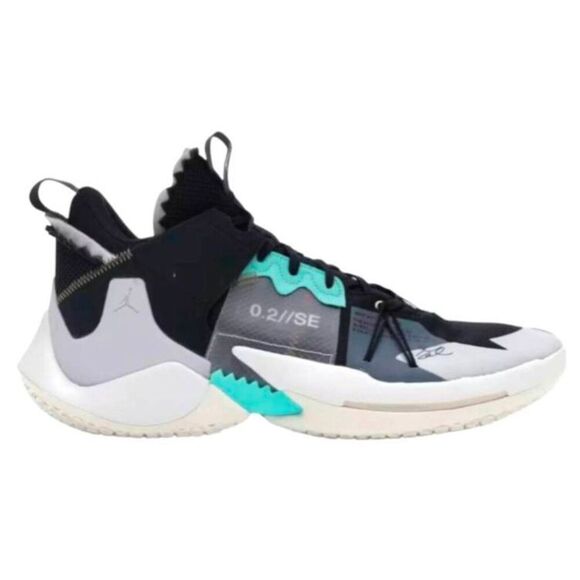 NIKE Air Jordan Why Not Zer0.2 'SE Back Vast Grey" Size 13 - Picture 1 of 9